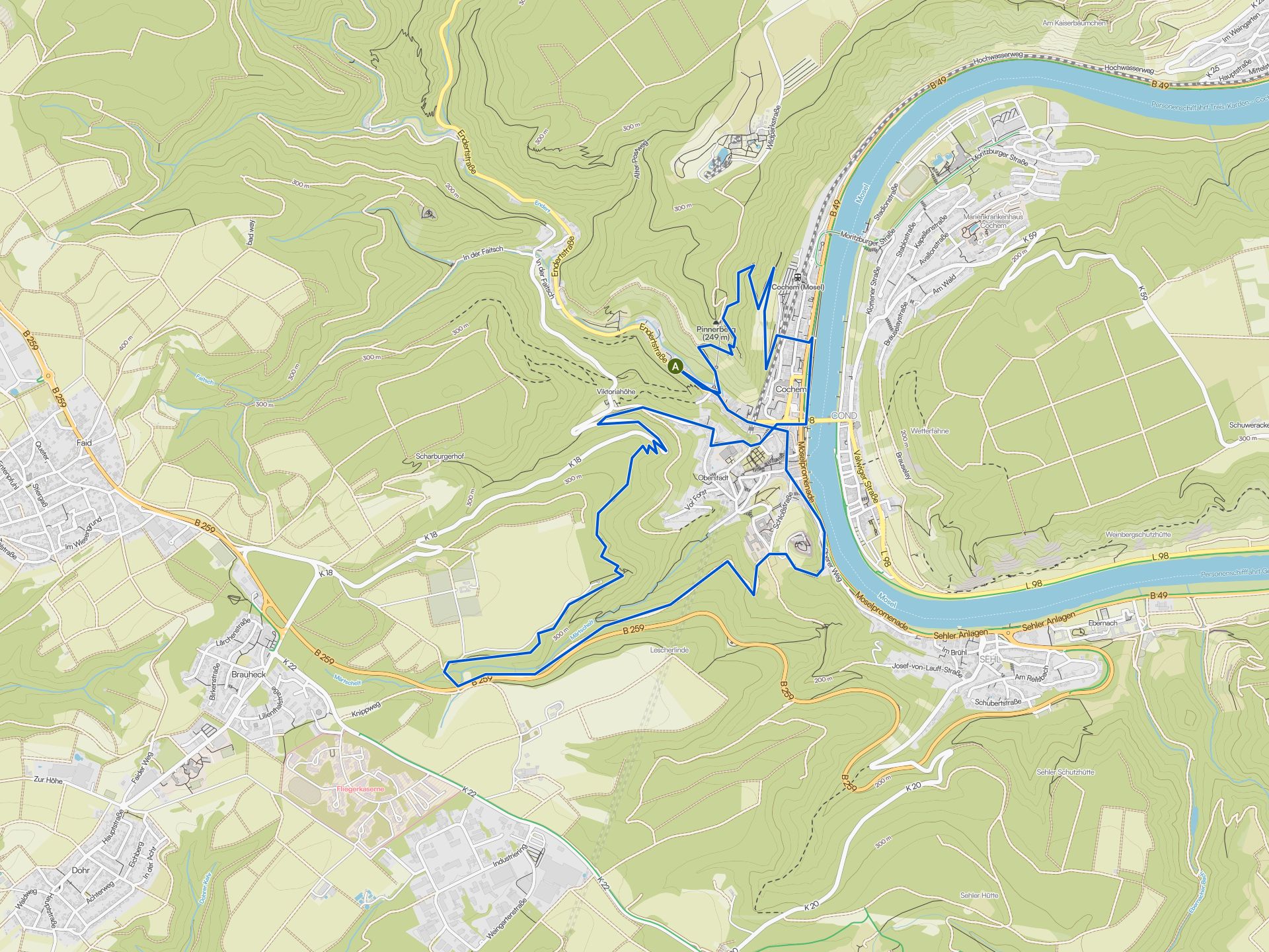 Die schönsten Wanderungen rund um Cochem | Komoot